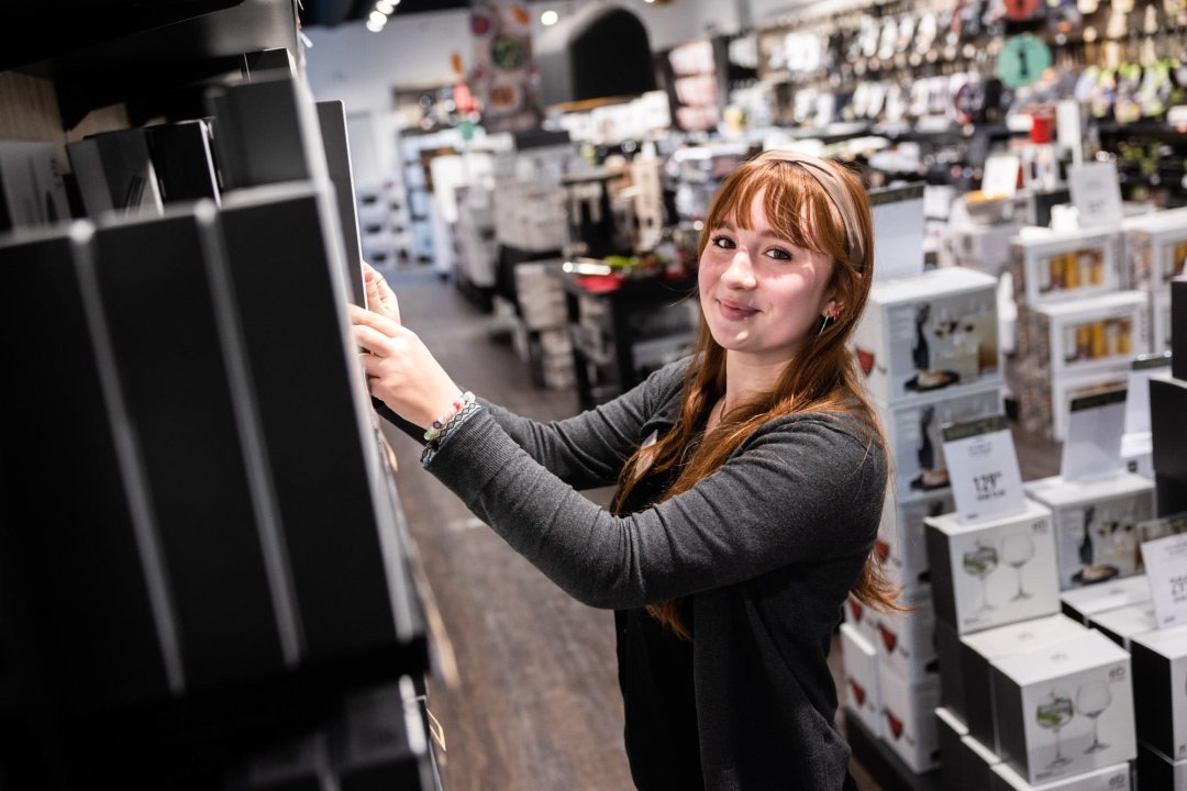 Laura har fået læreplads i Imerco.